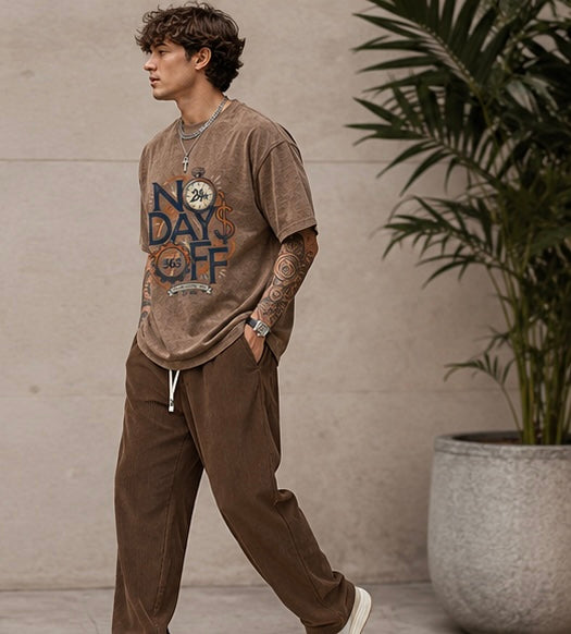 Vintage Oversized Streetwear Set