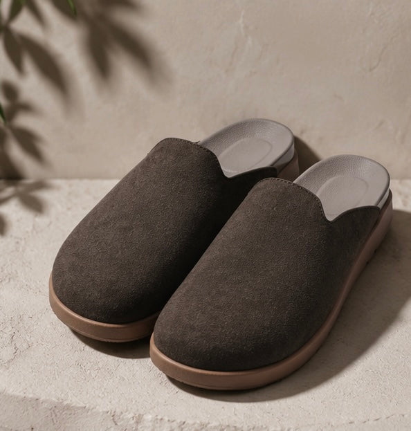 Letona Luxe Suede Comfort Mules