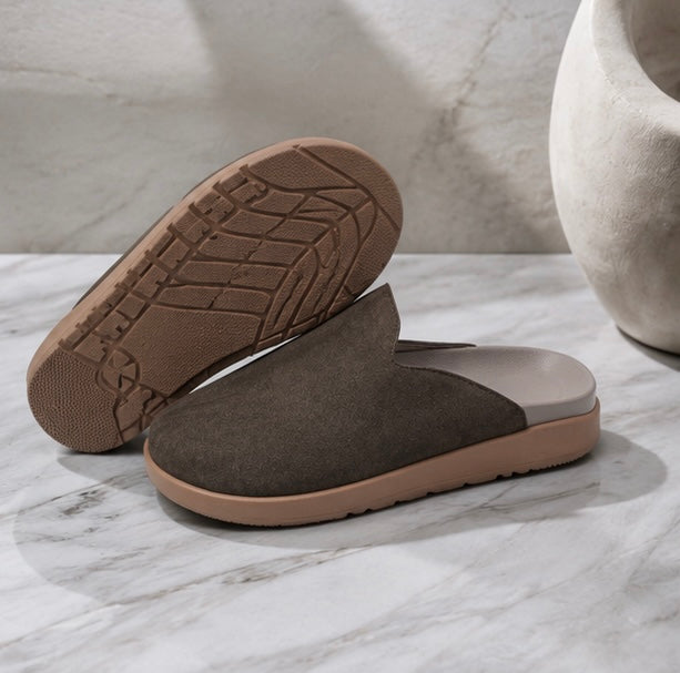 Letona Luxe Suede Comfort Mules