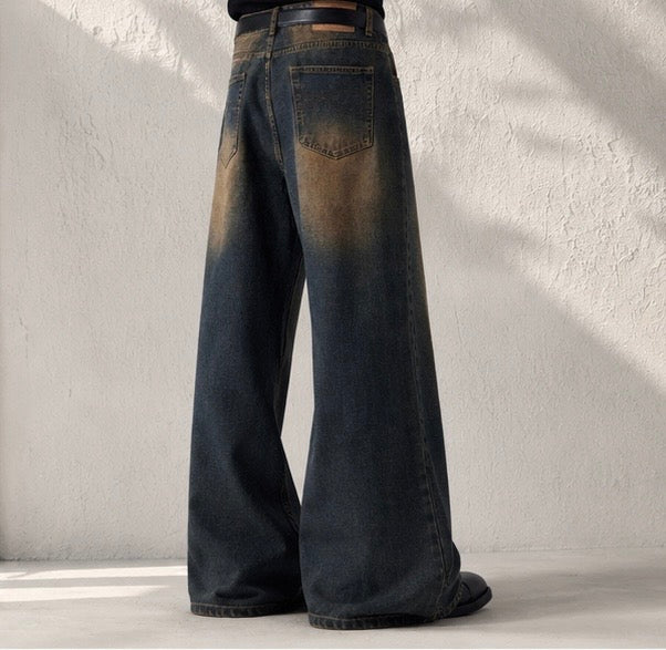 American 2026 Retro Wide-Leg Loose Fit Jeans