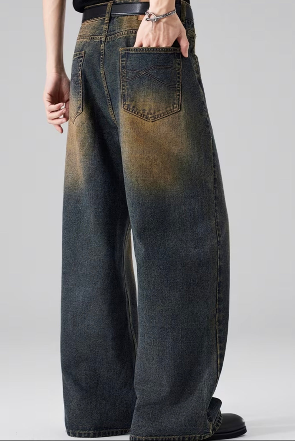 American 2026 Retro Wide-Leg Loose Fit Jeans