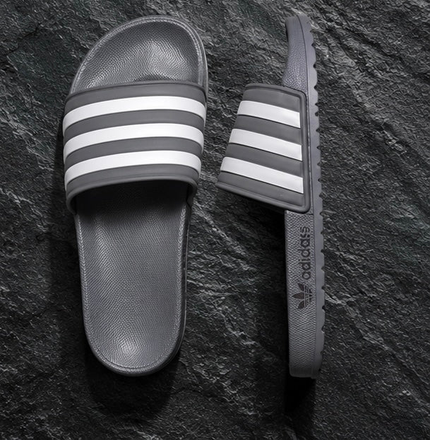 Urban Stripe Comfort Slides