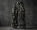 Letona All-Season Camouflage Wide-Leg Denim Jeans