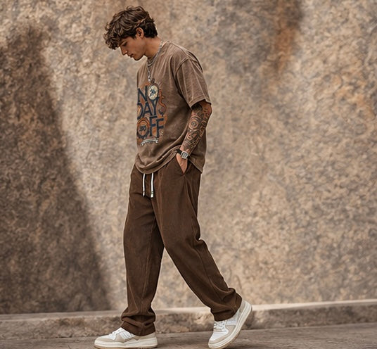 Vintage Oversized Streetwear Set