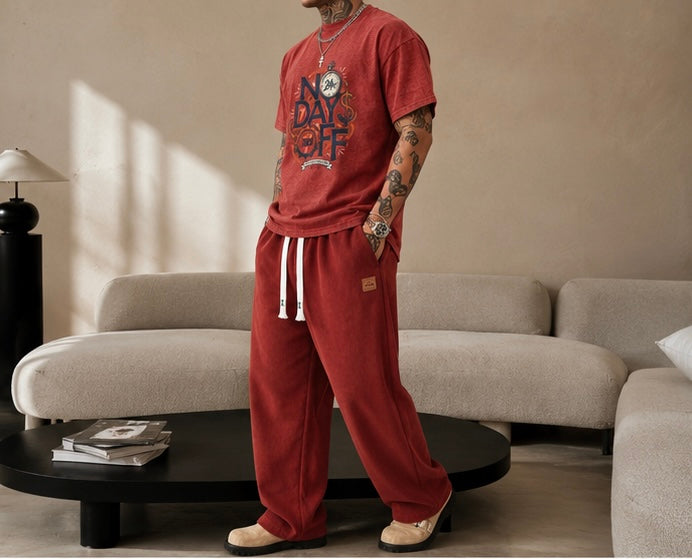 Vintage Oversized Streetwear Set