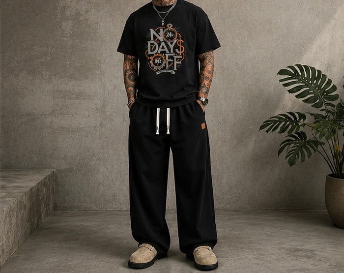 Vintage Oversized Streetwear Set