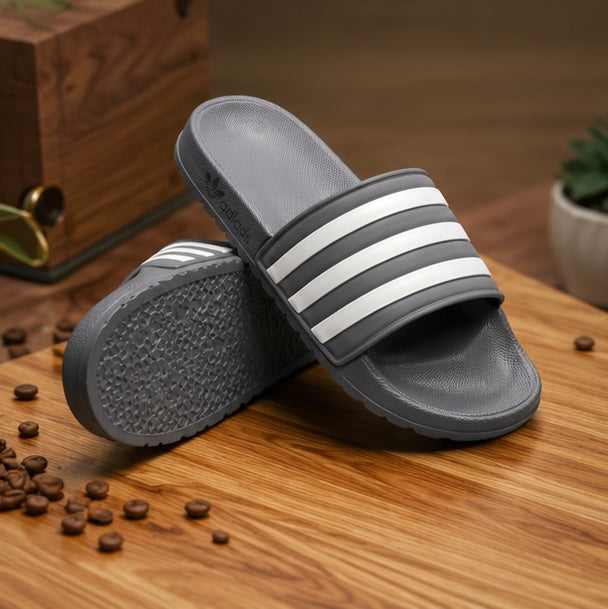 Urban Stripe Comfort Slides