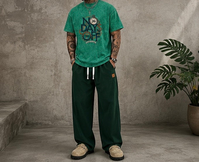 Vintage Oversized Streetwear Set