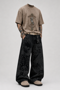 Vintage Skeleton Streetwear Set