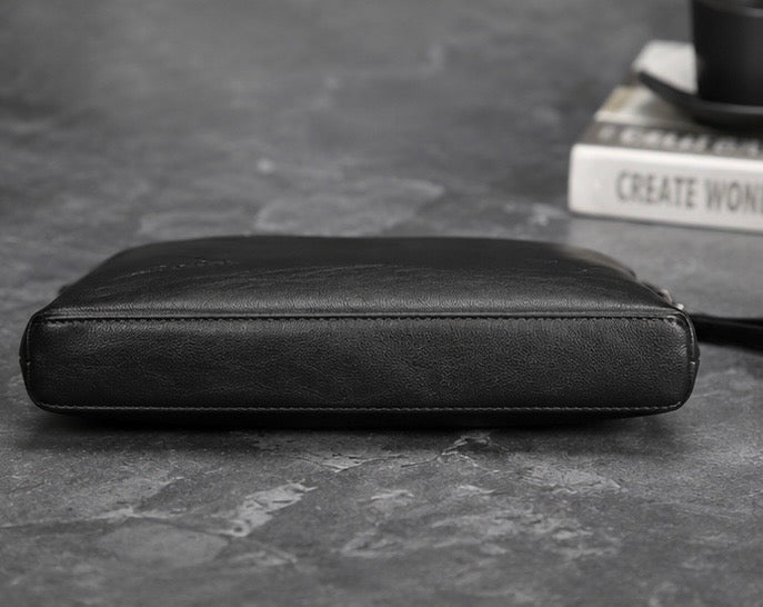 Men’s Classic Leather Clutch Bag